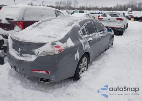 2009 Acura Tl 3.5 из США, поврежденный, VIN 19UUA86549A003928